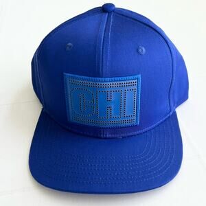 New DK Chicago CHI Patch Monochromatic Hat SnapBack Cap Blue/Red